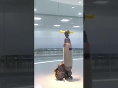 การทําความสะอาดที่ไม่ยุ่งยาก เครื่องล้างพื้นอัตโนมัติขนาดเล็กในพื้นที่เล็ก