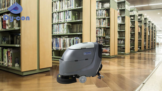 เครื่องขัดพื้นห้องสมุดเงียบ พร้อมระบบขับเคลื่อนด้วยแปรงขนาด 18 นิ้ว/20 นิ้ว พร้อมระบบปิดอัตโนมัติ ทำความสะอาดอย่างอ่อนโยน